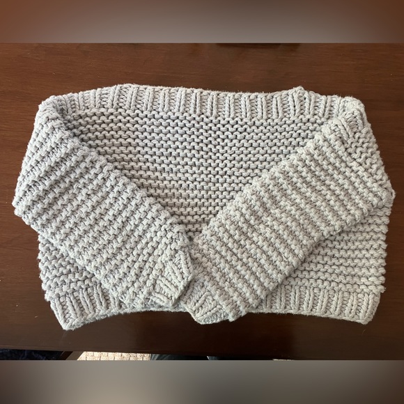 mr mittens boatneck jumper grey - Picture 8 of 8